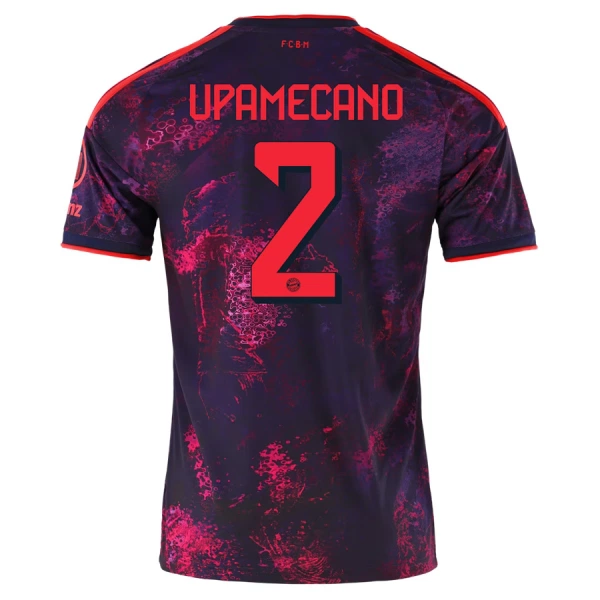 Camiseta FC Bayern Múnich Dayot Upamecano 2 Hombre 3ª Equipación 26/27