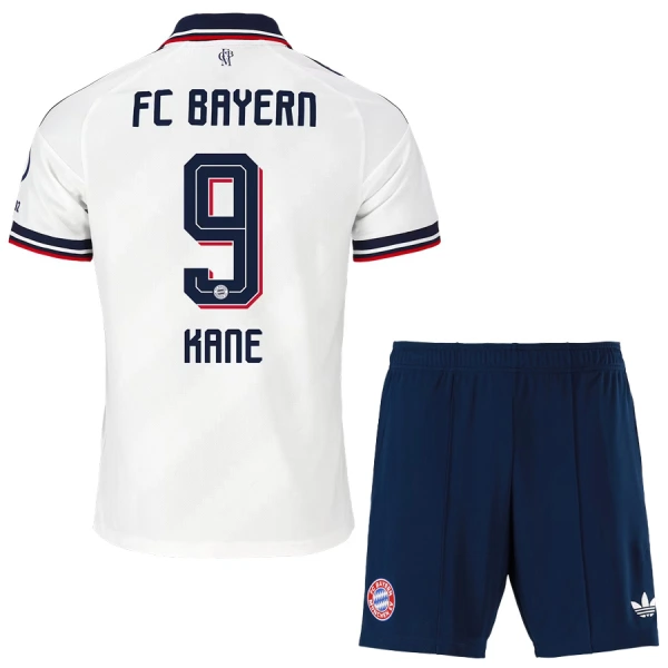 Camiseta FC Bayern Múnich Harry Kane 9 Niños 2ª Equipación 26/27