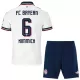 Camiseta FC Bayern Múnich Joshua Kimmich 6 Niños 2ª Equipación 26/27 Camiseta FC Bayern Múnich Joshua Kimmich 6 Niños 2ª Equipación 26/27