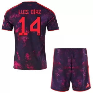 Camiseta FC Bayern Múnich Luis Díaz 14 Niños 3ª Equipación 26/27