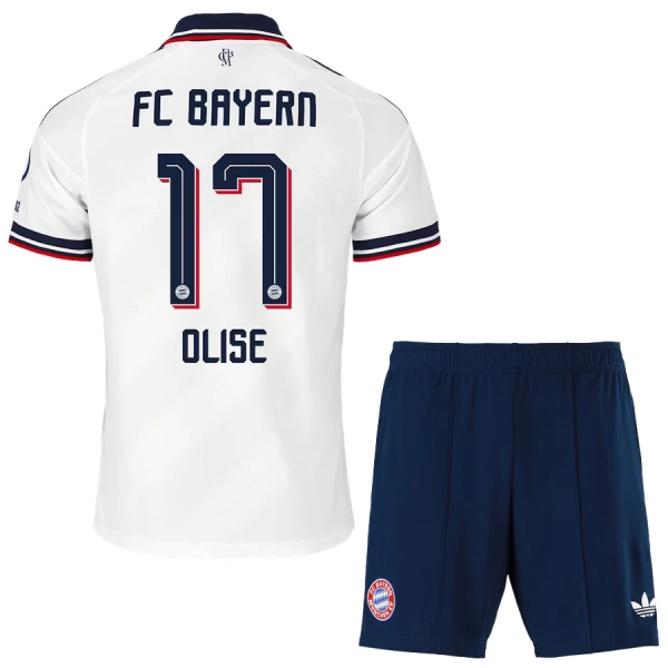 Camiseta FC Bayern Múnich Olise 17 Niños 2ª Equipación 26/27 Camiseta FC Bayern Múnich Olise 17 Niños 2ª Equipación 26/27