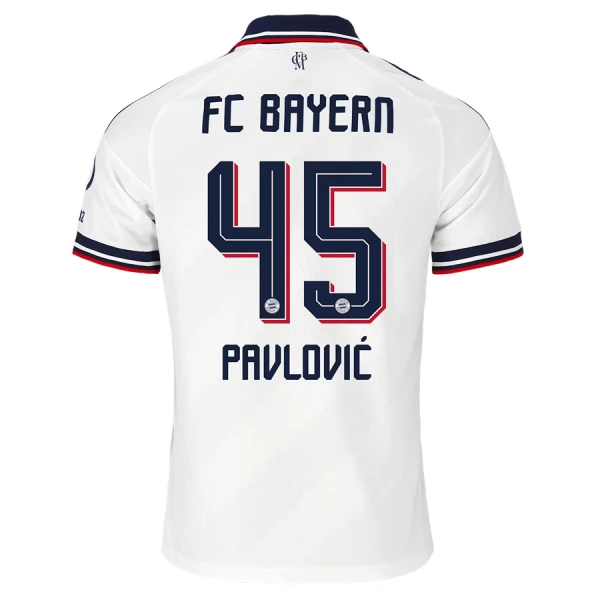 Camiseta FC Bayern Múnich Pavlovic 45 Hombre 2ª Equipación 26/27 Camiseta FC Bayern Múnich Pavlovic 45 Hombre 2ª Equipación 26/27