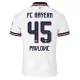 Camiseta FC Bayern Múnich Pavlovic 45 Hombre 2ª Equipación 26/27 Camiseta FC Bayern Múnich Pavlovic 45 Hombre 2ª Equipación 26/27