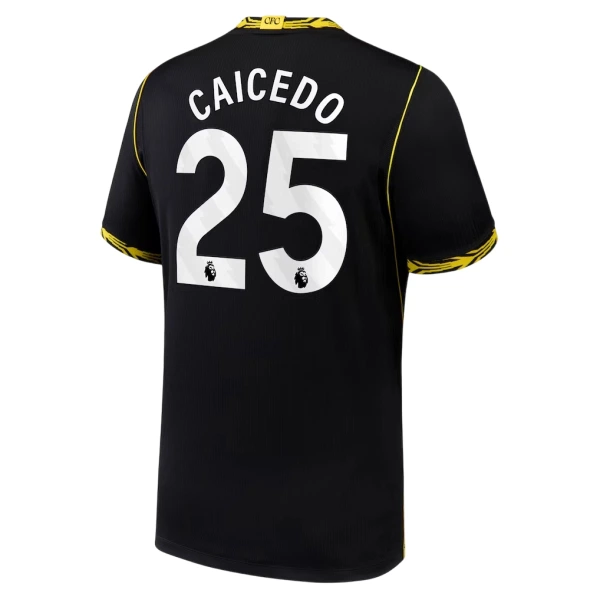 Camiseta Chelsea Moisés Caicedo 25 Hombre 2ª Equipación 26/27
