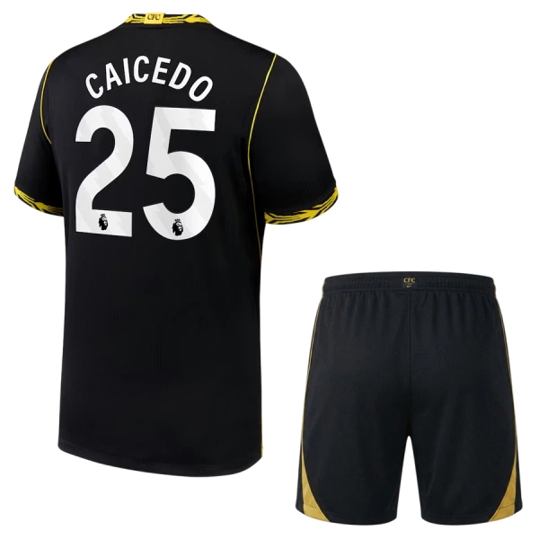 Camiseta Chelsea Moisés Caicedo 25 Niños 2ª Equipación 26/27 Camiseta Chelsea Moisés Caicedo 25 Niños 2ª Equipación 26/27