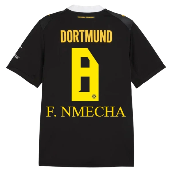 Camiseta Borussia Dortmund F. Nmecha 8 Hombre 2ª Equipación 26/27 Camiseta Borussia Dortmund F. Nmecha 8 Hombre 2ª Equipación 26/27