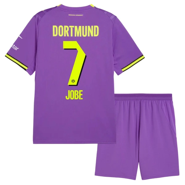 Camiseta Borussia Dortmund Jobe 7 Niños 3ª Equipación 26/27 Camiseta Borussia Dortmund Jobe 7 Niños 3ª Equipación 26/27