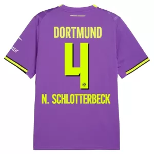 Camiseta Borussia Dortmund Nico Schlotterbeck 4 Hombre 3ª Equipación 26/27