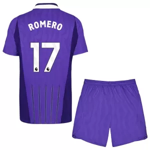 Camiseta Tottenham Hotspur Cristian Romero 17 Niños 3ª Equipación 26/27