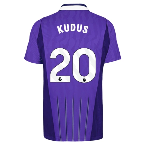 Camiseta Tottenham Hotspur Kudus 20 Hombre 3ª Equipación 26/27 Camiseta Tottenham Hotspur Kudus 20 Hombre 3ª Equipación 26/27