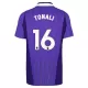 Camiseta Tottenham Hotspur Tonali 16 Hombre 3ª Equipación 26/27