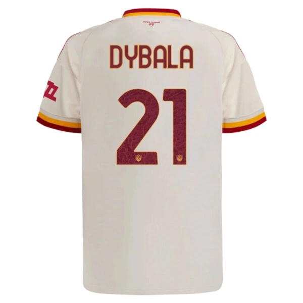 Camiseta AS Roma Paulo Dybala 21 Hombre 2ª Equipación 26/27 Camiseta AS Roma Paulo Dybala 21 Hombre 2ª Equipación 26/27