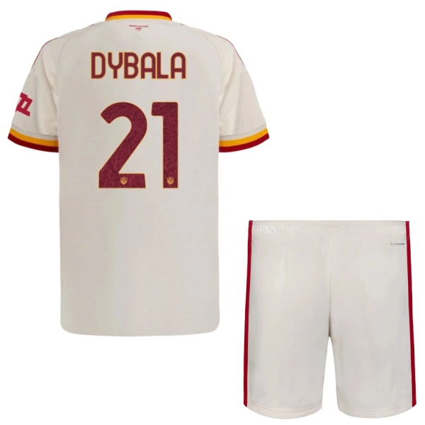 Camiseta AS Roma Paulo Dybala 21 Niños 2ª Equipación 26/27 Camiseta AS Roma Paulo Dybala 21 Niños 2ª Equipación 26/27