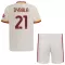 Camiseta AS Roma Paulo Dybala 21 Niños 2ª Equipación 26/27