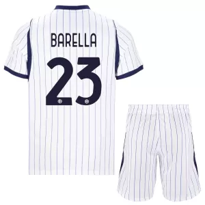 Camiseta Inter de Milán Barella 23 Niños 2ª Equipación 26/27