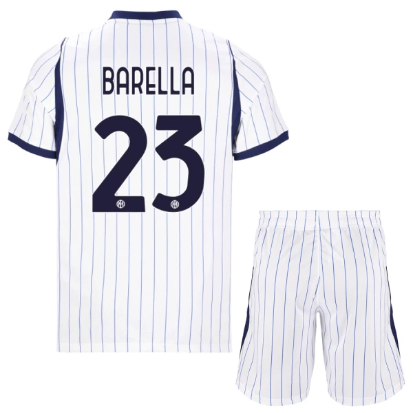 Camiseta Inter de Milán Barella 23 Niños 2ª Equipación 26/27 Camiseta Inter de Milán Barella 23 Niños 2ª Equipación 26/27