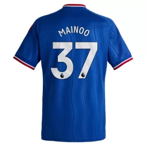 Camiseta Manchester United Kobbie Mainoo 37 Hombre 2ª Equipación 26/27
