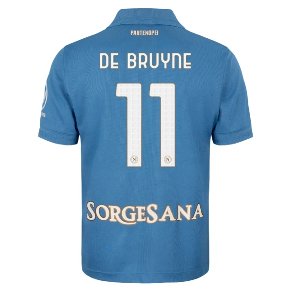 Camiseta Nápoles Kevin De Bruyne 11 Hombre 1ª Equipación 26/27 Camiseta Nápoles Kevin De Bruyne 11 Hombre 1ª Equipación 26/27
