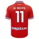 Camiseta Nápoles Kevin De Bruyne 11 Hombre 3ª Equipación 26/27 Camiseta Nápoles Kevin De Bruyne 11 Hombre 3ª Equipación 26/27