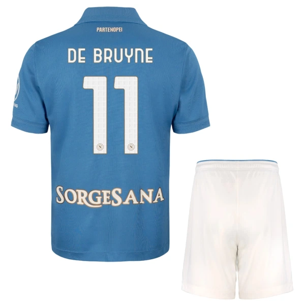 Camiseta Nápoles Kevin De Bruyne 11 Niños 1ª Equipación 26/27 Camiseta Nápoles Kevin De Bruyne 11 Niños 1ª Equipación 26/27