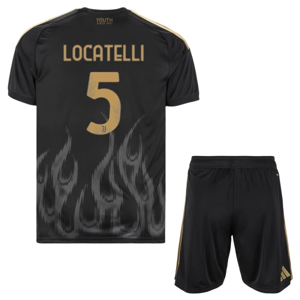 Camiseta Juventus Locatelli 5 Niños 3ª Equipación 26/27 Camiseta Juventus Locatelli 5 Niños 3ª Equipación 26/27