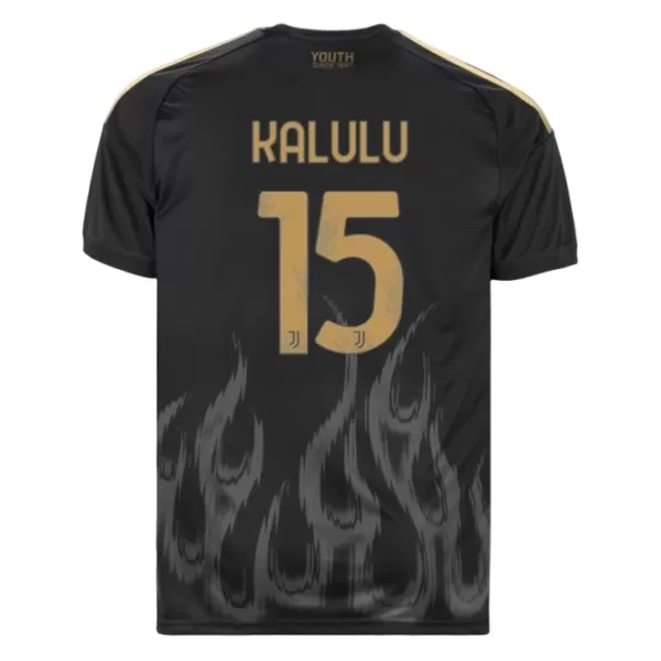 Camiseta Juventus Pierre Kalulu 15 Hombre 3ª Equipación 26/27 Camiseta Juventus Pierre Kalulu 15 Hombre 3ª Equipación 26/27