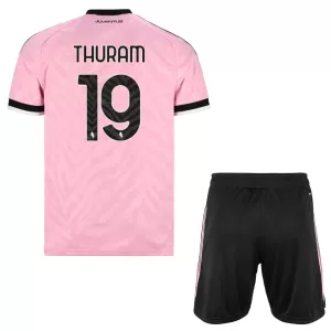Camiseta Juventus Thuram 19 Niños 2ª Equipación 26/27