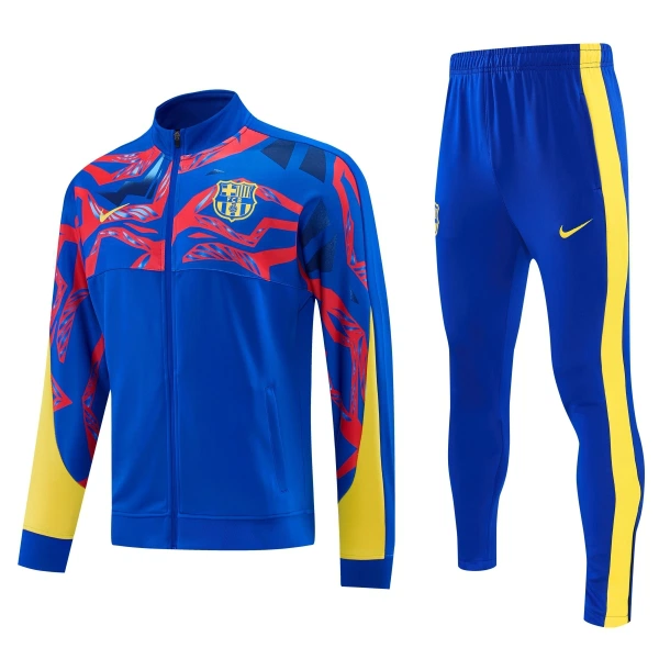 Conjunto De Chaqueta De Entrenamiento FC Barcelona Hombre 26/27 Azul Conjunto De Chaqueta De Entrenamiento FC Barcelona Hombre 26/27 Azul