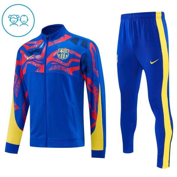 Conjunto De Chaqueta De Entrenamiento FC Barcelona Niños 26/27 Azul