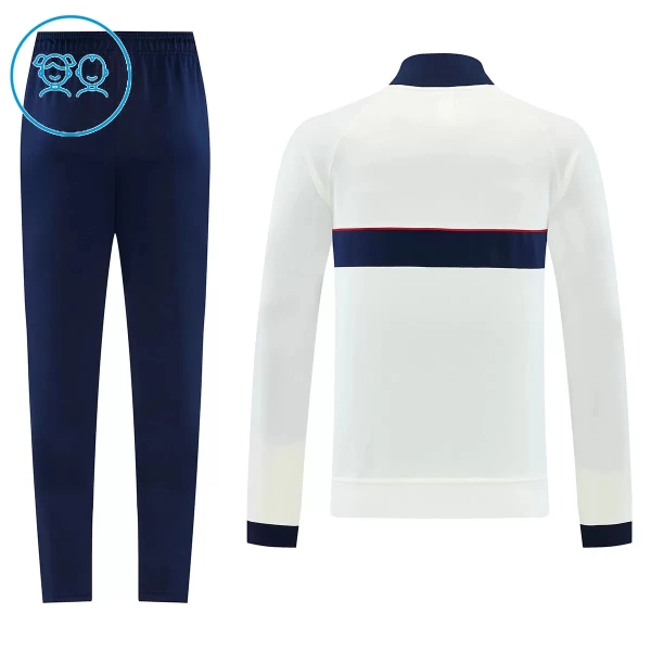 Conjunto De Chaqueta De Entrenamiento FC Bayern Múnich Niños 26/27 Blanco