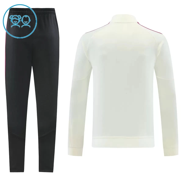 Conjunto De Chaqueta De Entrenamiento Real Madrid Niños 26/27 Blanco