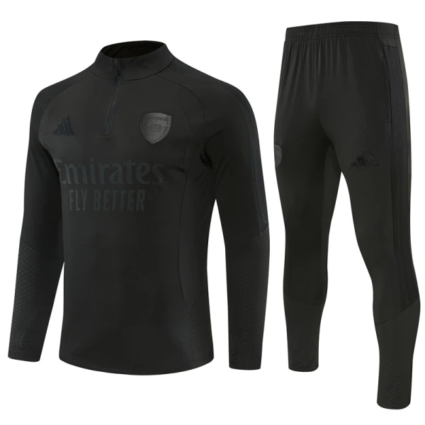 Conjunto de sudadera de entrenamiento Arsenal Hombre 26/27 Negro Conjunto de sudadera de entrenamiento Arsenal Hombre 26/27 Negro