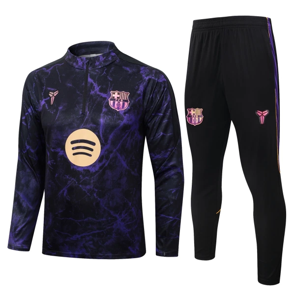 Conjunto de sudadera de entrenamiento FC Barcelona Hombre 26/27 Negro Conjunto de sudadera de entrenamiento FC Barcelona Hombre 26/27 Negro