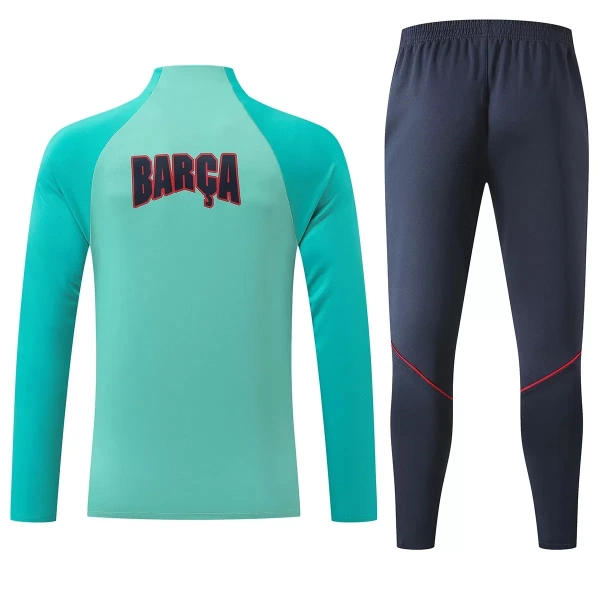Conjunto de sudadera de entrenamiento FC Barcelona Hombre 26/27 Verde