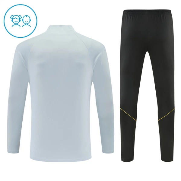 Conjunto de sudadera de entrenamiento FC Barcelona Niños 26/27 Blanco