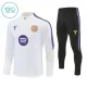 Conjunto de sudadera de entrenamiento FC Barcelona Niños 26/27 Blanco Conjunto de sudadera de entrenamiento FC Barcelona Niños 26/27 Blanco