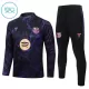 Conjunto de sudadera de entrenamiento FC Barcelona Niños 26/27 Negro