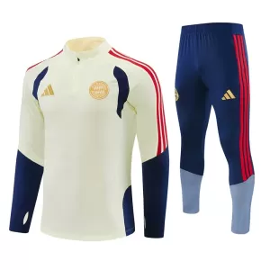 Conjunto de sudadera de entrenamiento FC Bayern Múnich Hombre 26/27 Blanco