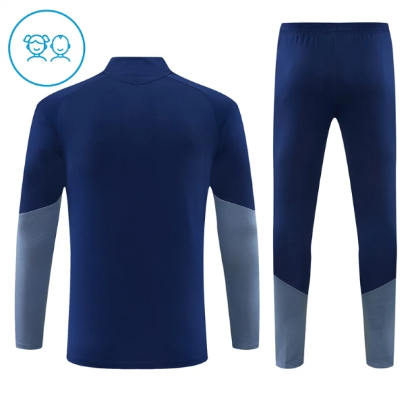 Conjunto de sudadera de entrenamiento FC Bayern Múnich Niños 26/27 Azul