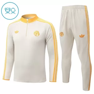 Conjunto de sudadera de entrenamiento FC Bayern Múnich Niños 26/27 Blanco