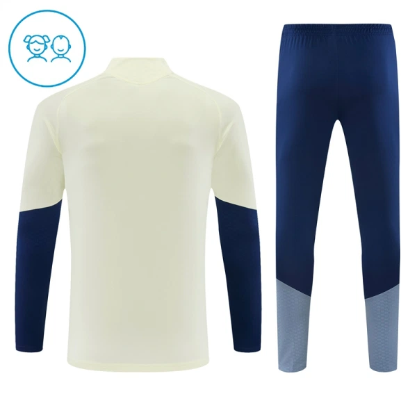 Conjunto de sudadera de entrenamiento FC Bayern Múnich Niños 26/27 Blanco