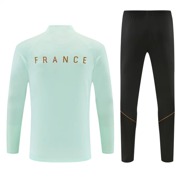 Conjunto de sudadera de entrenamiento Francia Hombre 26/27 Blanco