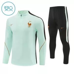 Conjunto de sudadera de entrenamiento Francia Niños 26/27 Blanco