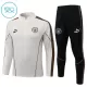 Conjunto de sudadera de entrenamiento Manchester City Niños 26/27 Gris Conjunto de sudadera de entrenamiento Manchester City Niños 26/27 Gris