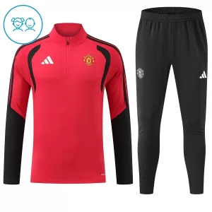 Conjunto de sudadera de entrenamiento Manchester United Niños 26/27 Rojo Conjunto de sudadera de entrenamiento Manchester United Niños 26/27 Rojo