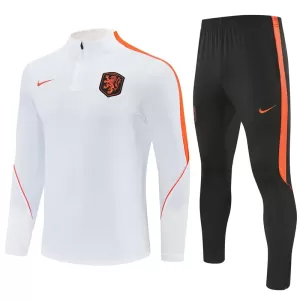 Conjunto de sudadera de entrenamiento Países Bajos Hombre 26/27 Blanco