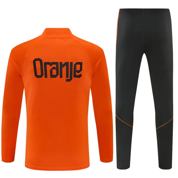 Conjunto de sudadera de entrenamiento Países Bajos Hombre 26/27 Naranja
