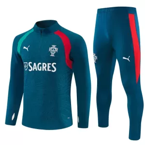 Conjunto de sudadera de entrenamiento Portugal Hombre 26/27 Azul