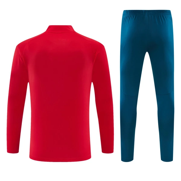 Conjunto de sudadera de entrenamiento Portugal Hombre 26/27 Rojo