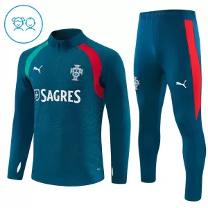 Conjunto de sudadera de entrenamiento Portugal Niños 26/27 Azul